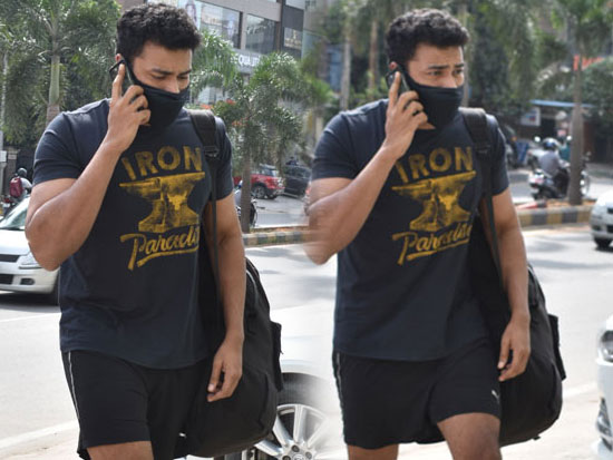 Photos Of Varun Tej Going To The Gym
